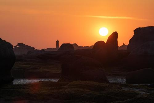 Sonnenaufgang in der Bretagne